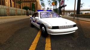 Chevy Caprice Hometown Police 1996 for GTA San Andreas front