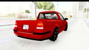 Volkswagen Golf Mk4 Pickup for GTA San Andreas rear