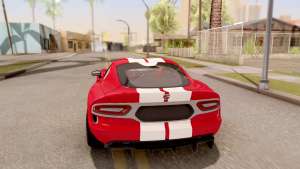 Dodge Viper GTS for GTA San Andreas rear view