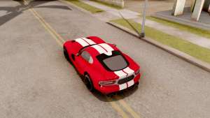 Dodge Viper GTS for GTA San Andreas rear