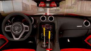 Dodge Viper GTS for GTA San Andreas interior