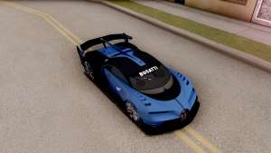 Bugatti Vision GT for GTA San Andreas exterior