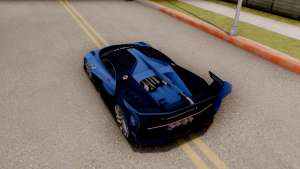 Bugatti Vision GT for GTA San Andreas rear