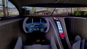 Bugatti Vision GT for GTA San Andreas interior