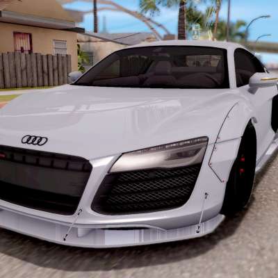 Audi R8 V10 Plus LB Performance for GTA San Andreas front view