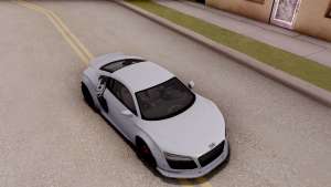 Audi R8 V10 Plus LB Performance for GTA San Andreas exterior