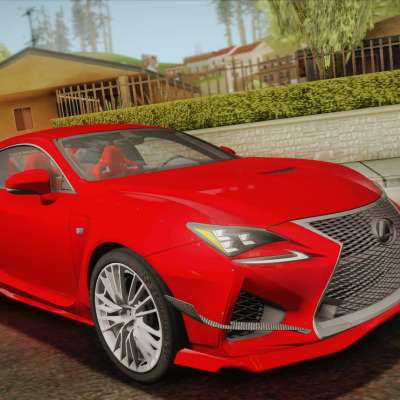 Lexus RC F RocketBunny for GTA San Andreas front view