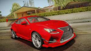 Lexus RC F RocketBunny for GTA San Andreas front view