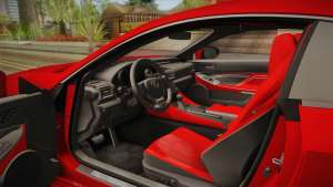 Lexus RC F RocketBunny for GTA San Andreas interior