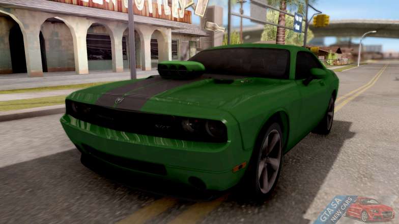 Dodge Challenger SRT-8 2010 Ben 10 Alien Swarm for GTA San Andreas - front view