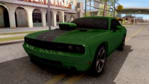 Dodge Challenger SRT-8 2010 Ben 10 Alien Swarm for GTA San Andreas - front view