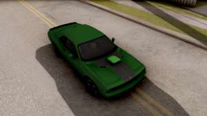 Dodge Challenger SRT-8 2010 Ben 10 Alien Swarm or GTA San Andreas - exterior