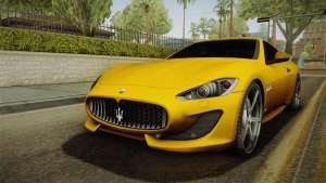 Maserati GranTurismo Sport v2 for GTA San Andreas - front view