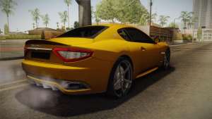 Maserati GranTurismo Sport v2 for GTA San Andreas - rear