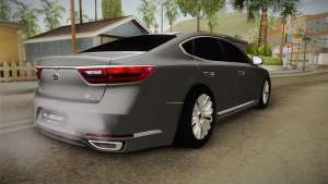 Kia Cadenza 2017 for GTA San Andreas - rear