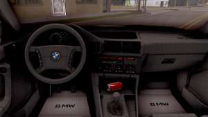 BMW 5-er E34 Touring Stock for GTA San Andreas - interior