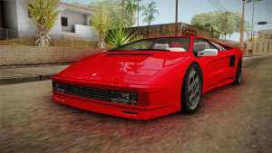 GTA 5 Pegassi Infernus Classic v3 for GTA San Andreas - front view