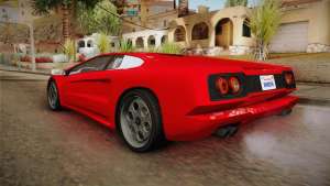 GTA 5 Pegassi Infernus Classic v3 for GTA San Andreas - rear view