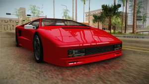 GTA 5 Pegassi Infernus Classic v3 for GTA San Andreas - exterior