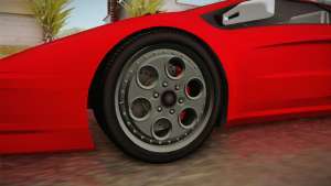 GTA 5 Pegassi Infernus Classic v3 for GTA San Andreas - wheels