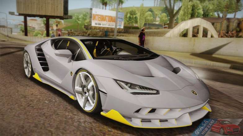 Lamborghini Centenario LP770-4 for GTA San Andreas - front view