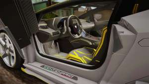 Lamborghini Centenario LP770-4 for GTA San Andreas - interior
