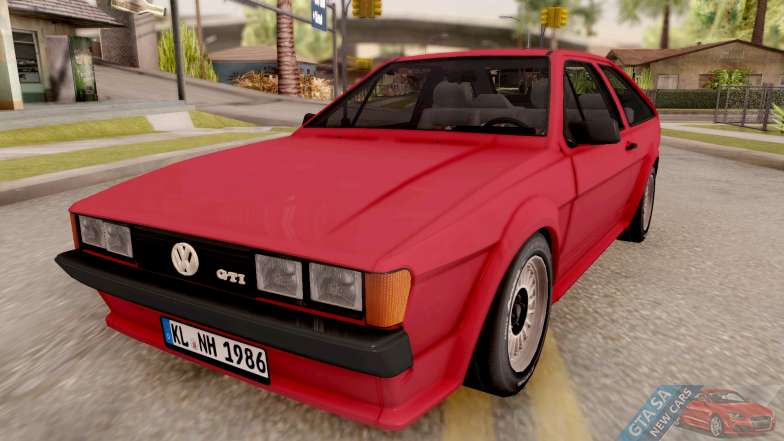 Volkswagen Scirocco Mk2 Stock for GTA San Andreas - front view