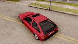 Volkswagen Scirocco Mk2 Stock for GTA San Andreas - rear
