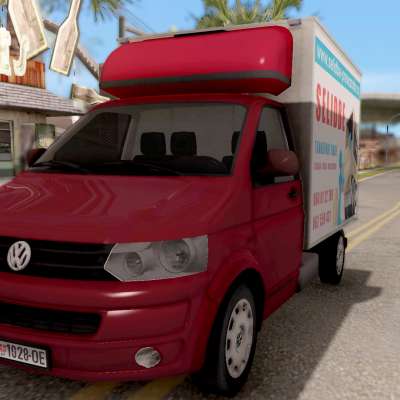 Volkswagen Transporter T5 Selidbe for GTA San Andreas - front view