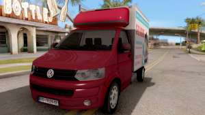 Volkswagen Transporter T5 Selidbe for GTA San Andreas - front view