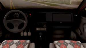 Volkswagen Scirocco Mk2 Stock for GTA San Andreas - interior