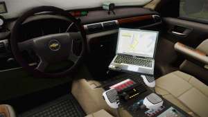 Chevrolet Suburban 2009 Flashpoint for GTA San Andreas - interior
