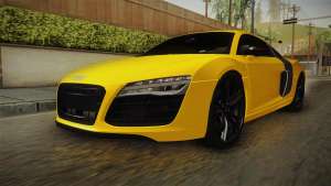 Audi R8 V10 Plus Coupe for GTA San Andreas - exterior
