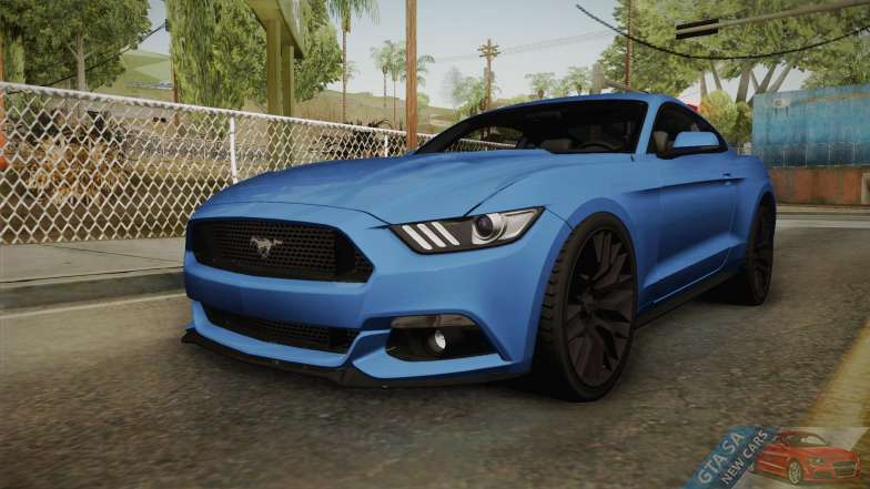 Ford Mustang GT for GTA San Andreas - front view