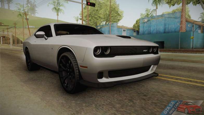 Dodge Challenger SRT Hellcat for GTA San Andreas - front view