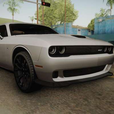 Dodge Challenger SRT Hellcat for GTA San Andreas - front view