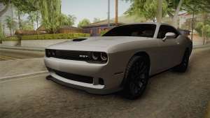 Dodge Challenger SRT Hellcat for GTA San Andreas - exterior