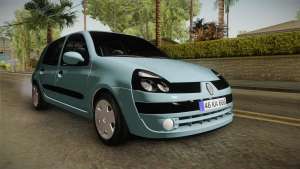 Renault Clio 1.6 16v Hatchback for GTA San Andreas - front view