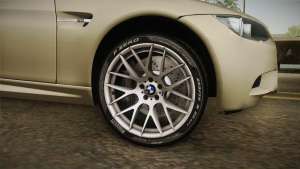 BMW M3 E92 2012 Itasha PJ for GTA San Andreas - wheels