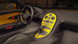Bugatti Veyron for GTA San Andreas - interior