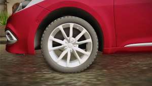 Hyundai Azera 2016 for GTA San Andreas - wheels