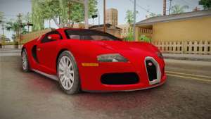Bugatti Veyron for GTA San Andreas - exterior