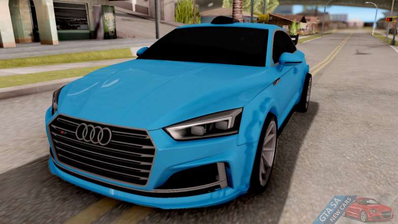 Audi S5 2017 Tuning for GTA San Andreas - front view