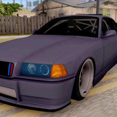 BMW M3 E36 Stanced for GTA San Andreas - front view