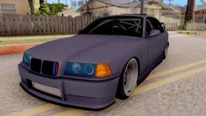 BMW M3 E36 Stanced for GTA San Andreas - front view
