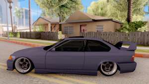 BMW M3 E36 Stanced for GTA San Andreas - side view