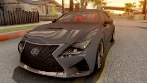 Lexus RC F for GTA San Andreas - front view