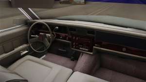 Chevrolet Caprice 1985 Stock for GTA San Andreas - interior