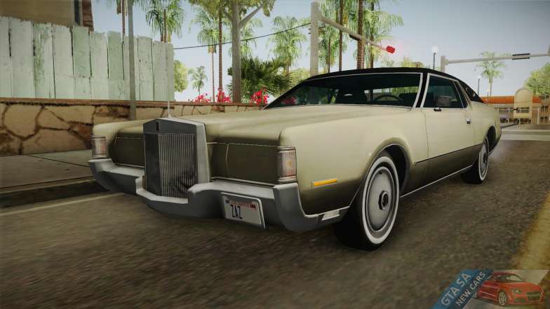 Lincoln Continental Mark IV 1972 for GTA San Andreas - front view