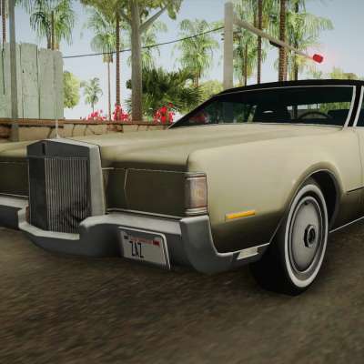 Lincoln Continental Mark IV 1972 for GTA San Andreas - front view